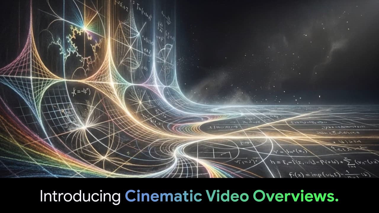 Google NotebookLM Now Generates Animated Cinematic Video Overviews From User Research