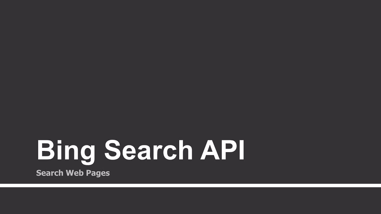 Microsoft to Shut Down Bing Search APIs in 2025, Larger Customers Unaffected
