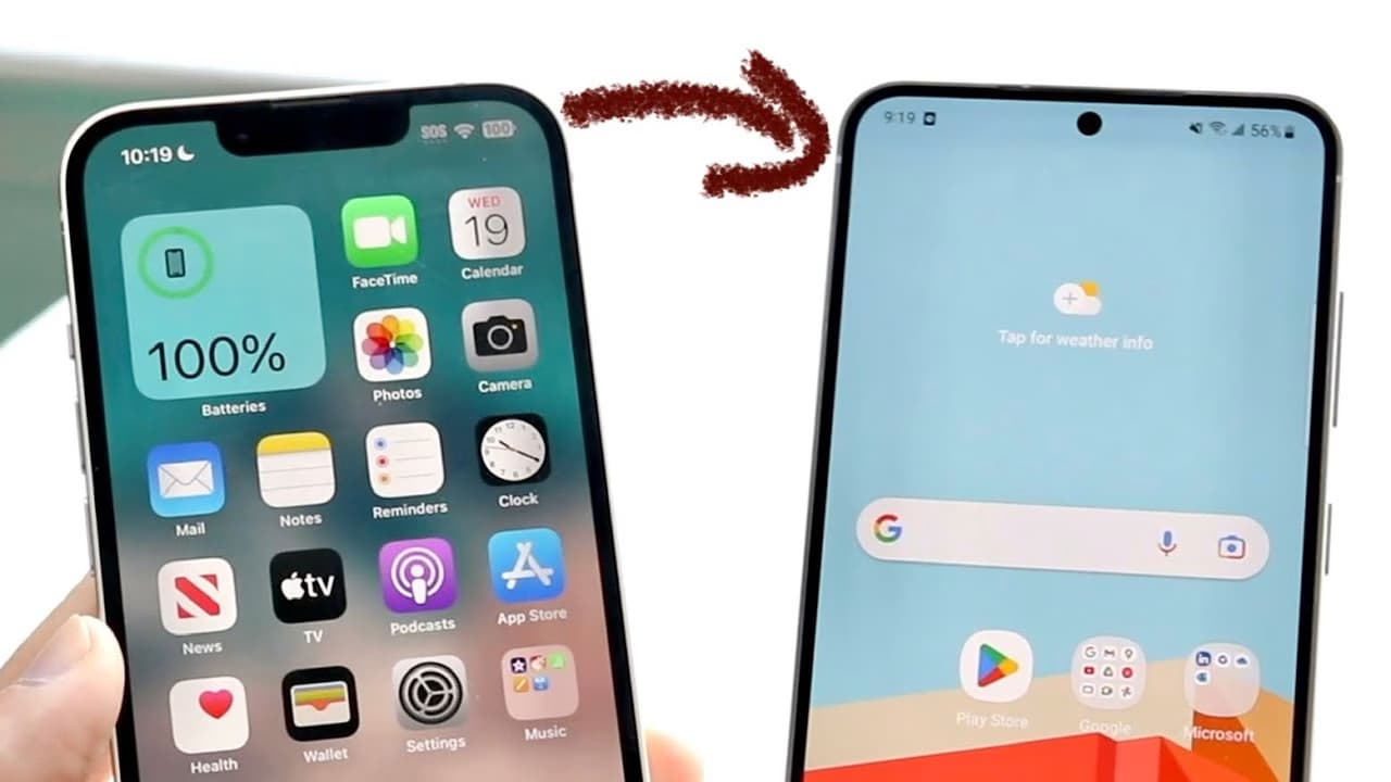Seamless eSIM Transfer: iPhone to Android