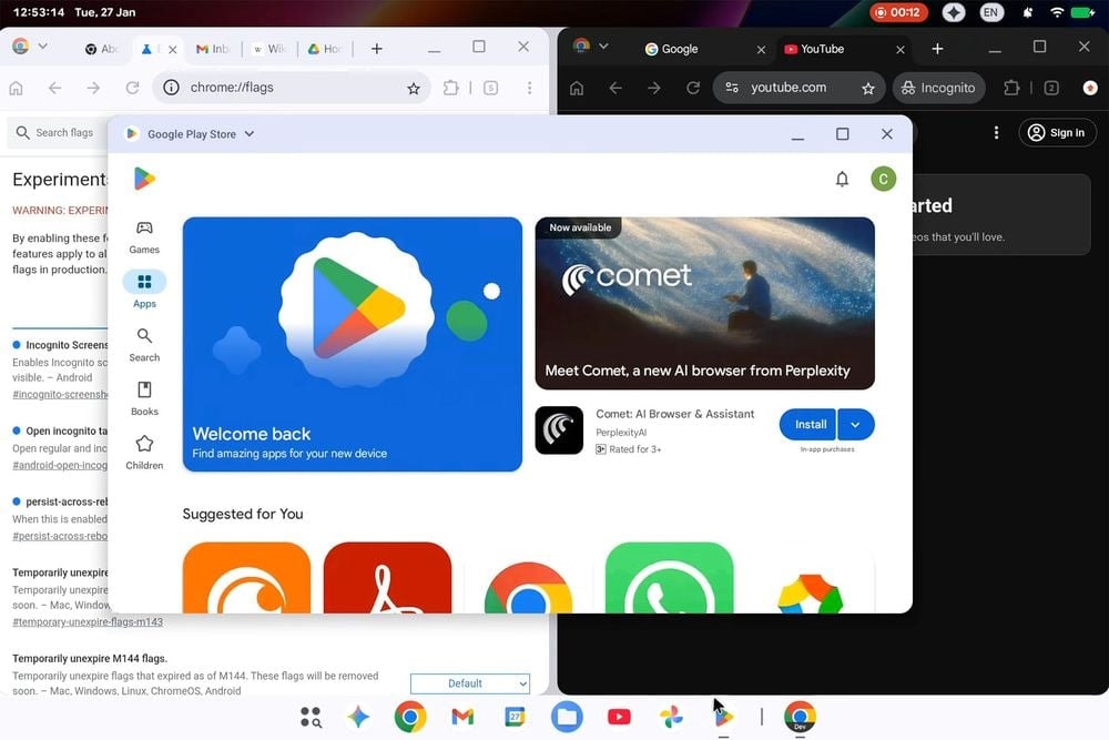Google accidentally reveals Aluminium OS interface in major Android-ChromeOS hybrid leak