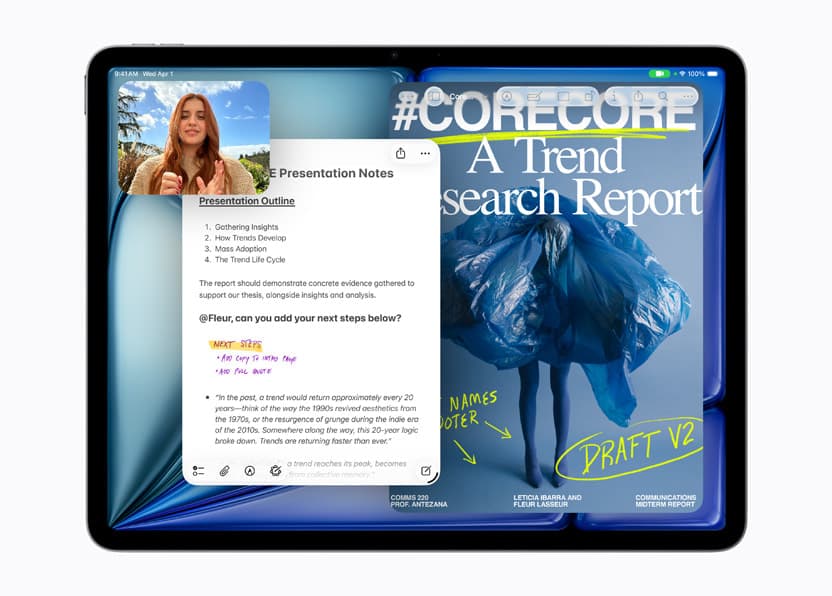 Apple Introduces the New M4-Powered iPad Air with Advanced Apple Intelligence Integration