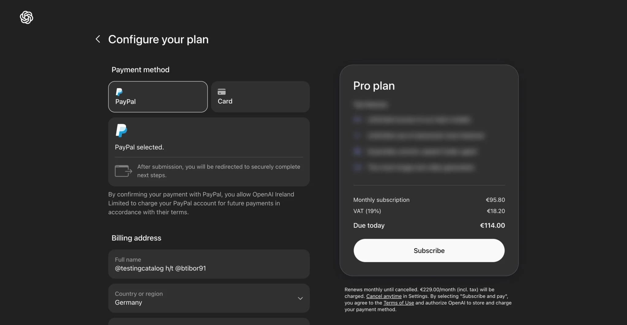 OpenAI Prepares $100 Monthly ChatGPT Pro Lite Subscription Tier