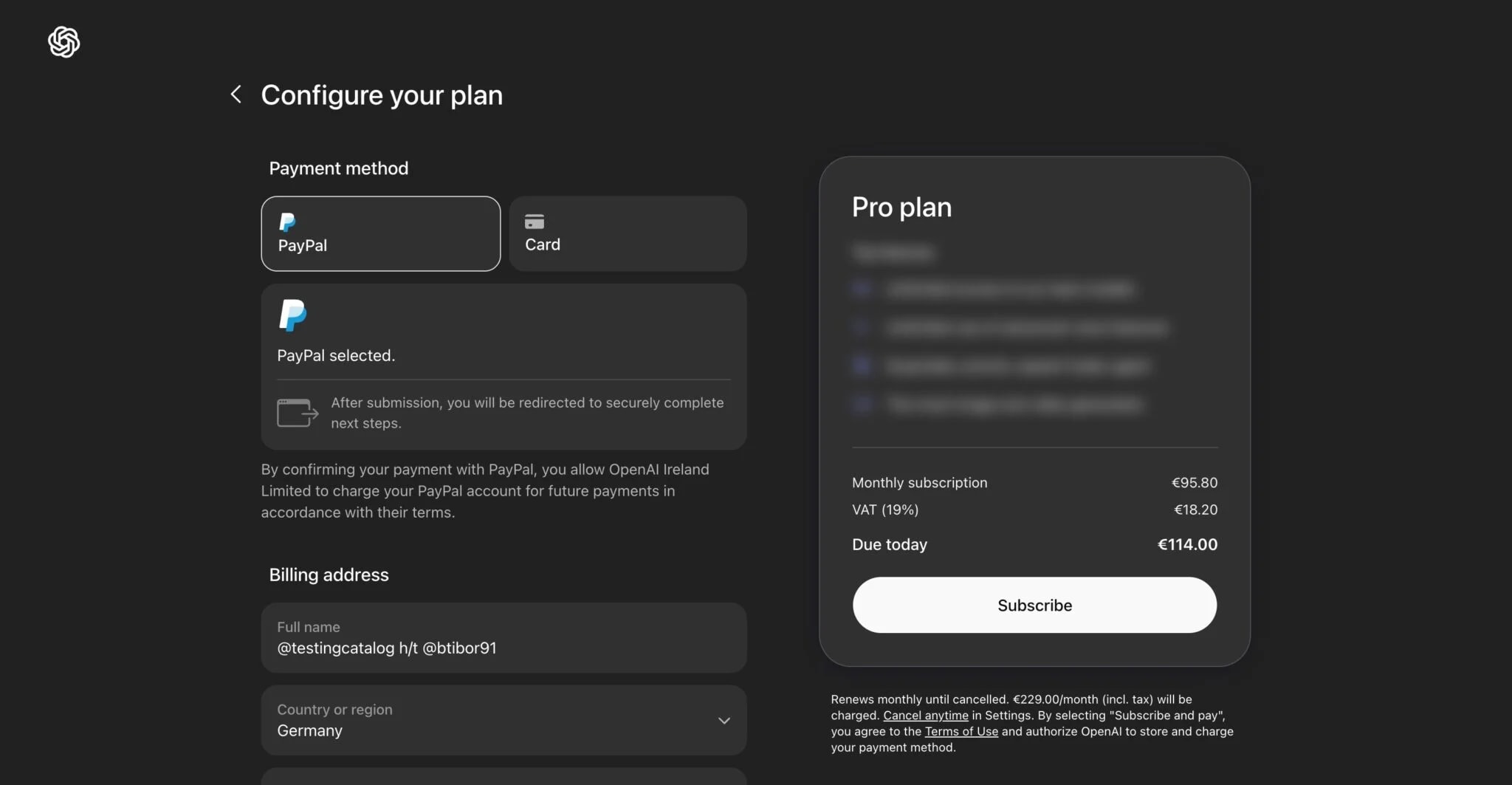 OpenAI rò rỉ gói ChatGPT Pro Lite giá 100 USD/tháng