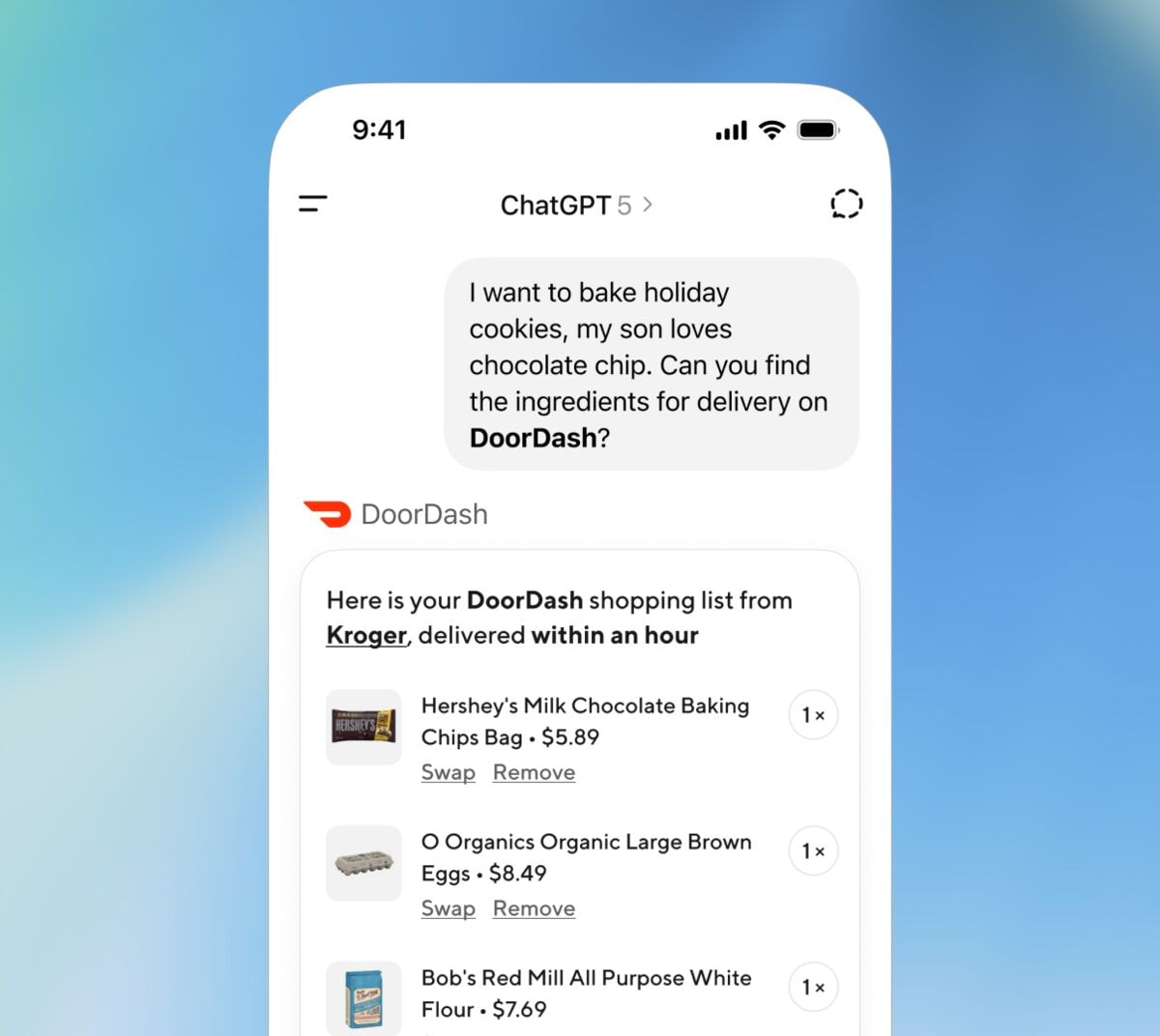 DoorDash dùng ChatGPT 'tấn công' mảng tạp hóa: Instacart gặp áp lực