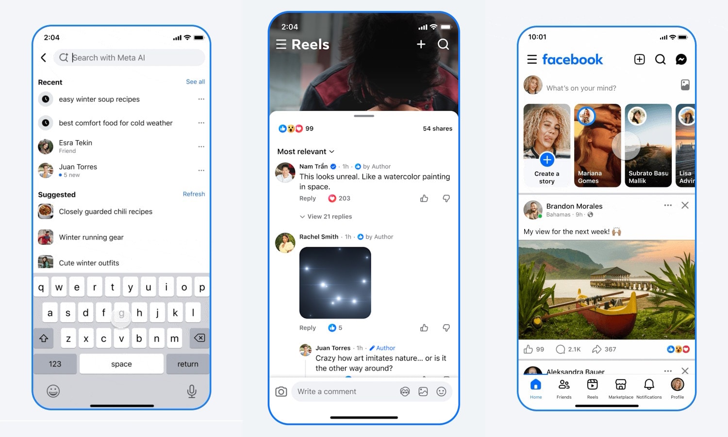 Meta Rolls Out Major Redesign for Facebook Feed, Search, and Navigation