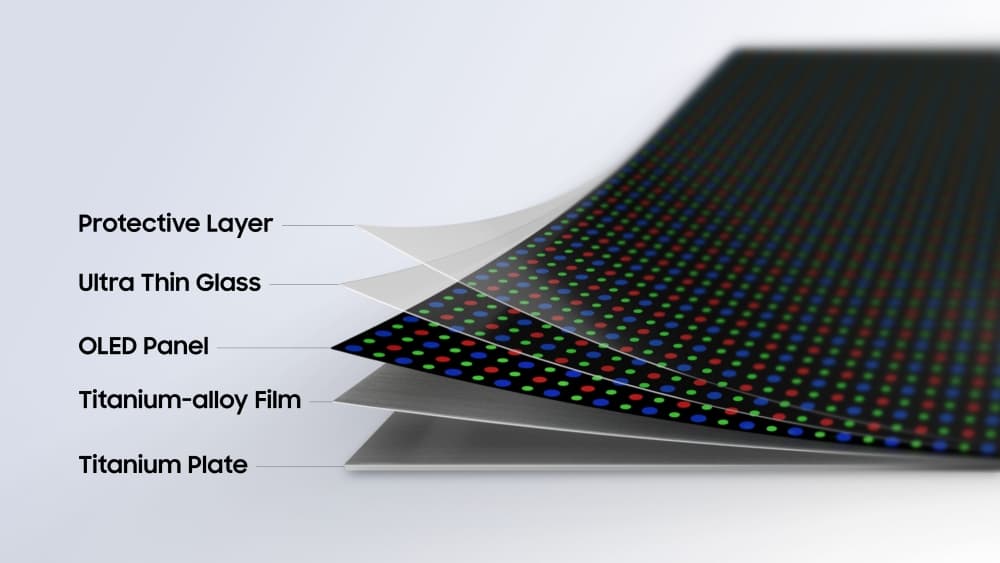 Samsung Uses Titanium to Eliminate Foldable Phone Crease
