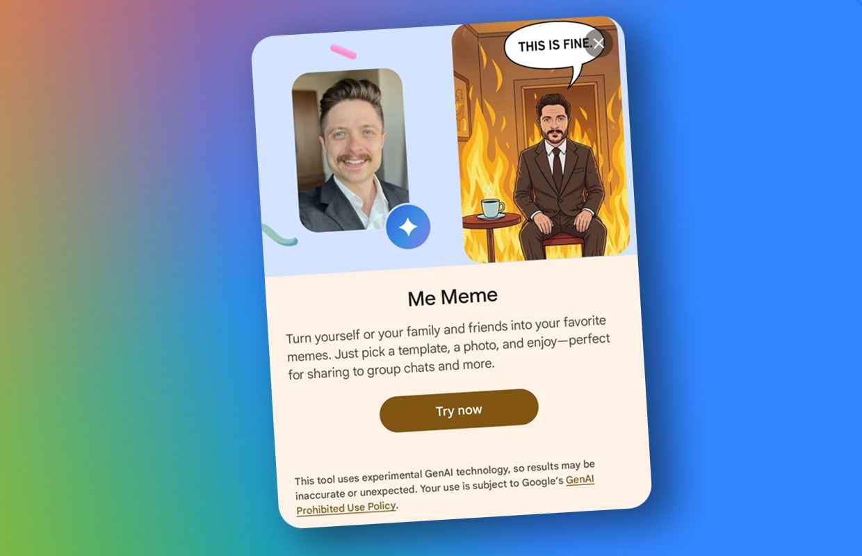 Google Photos Launches Me Meme Tool Using Generative AI to Create Personalized Memes