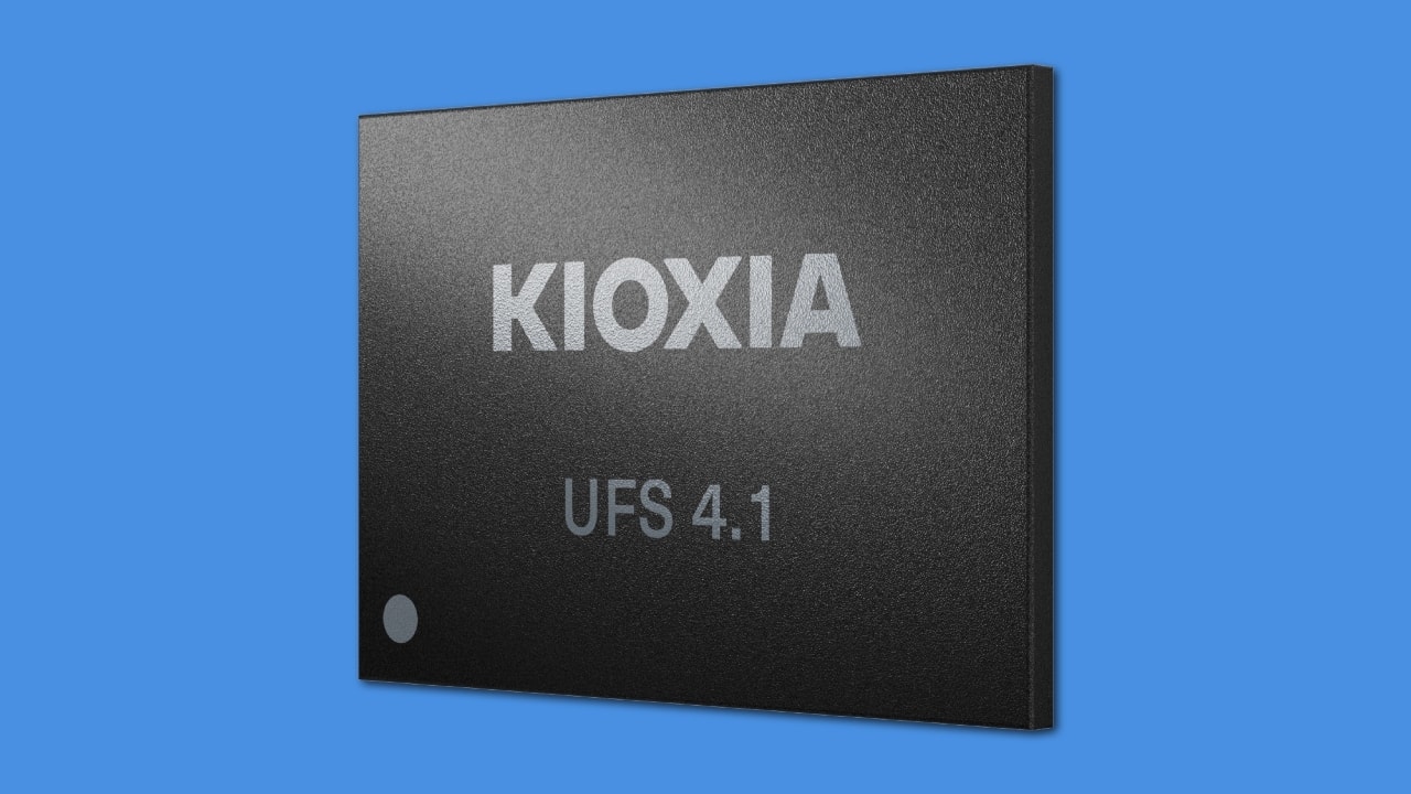 KIOXIA ra mắt bộ nhớ UFS 4.1 QLC cho smartphone và ô tô