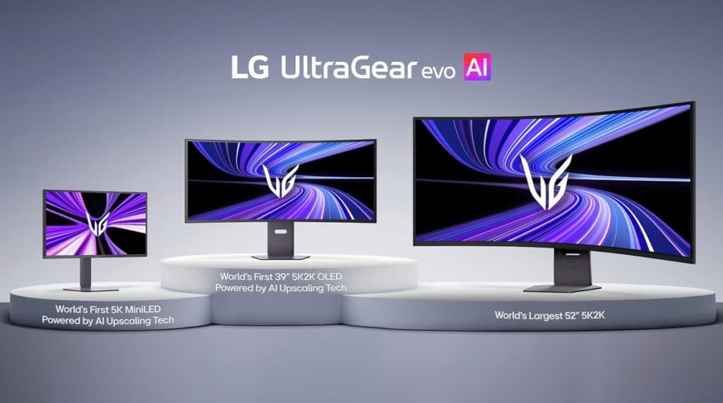 LG Challenges High-End Display Market with UltraGear evo 5K OLEDs