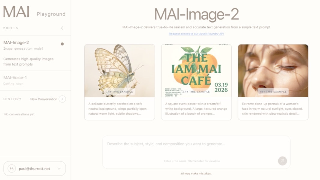 Microsoft Launches MAI-Image-2 Text-to-Image Model With Advanced Realism