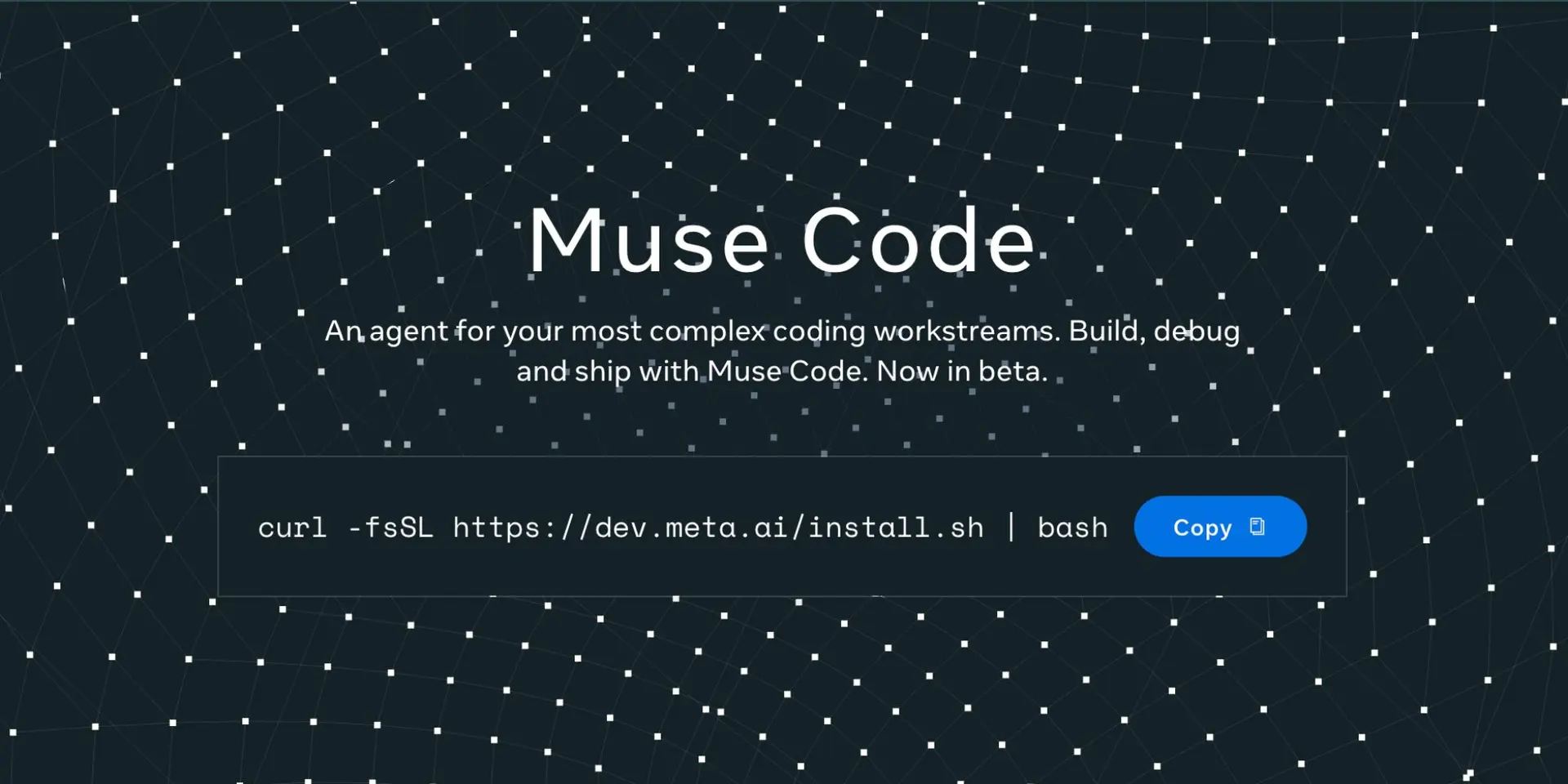 Meta Launches Muse Code AI Agent for Large Software Repositories
