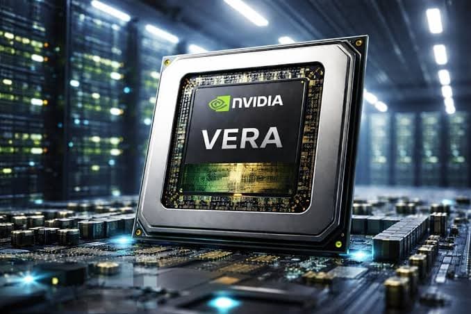 Nvidia Announces 88-Core Vera CPU for AI Data Center Racks
