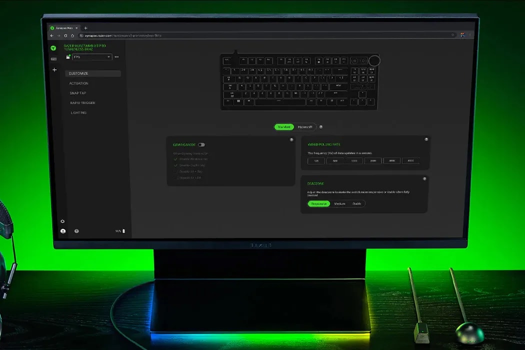 Razer Finally Sheds the Bloat: Synapse Web Beta Brings Browser-Based Tuning to High-End Keyboards