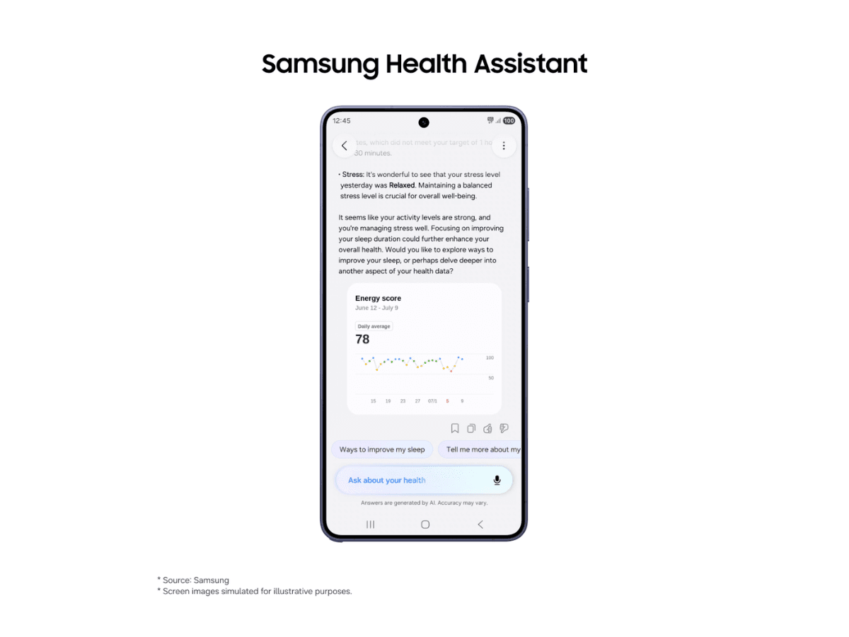 Samsung Launches AI-Powered Health Assistant Beta in the US