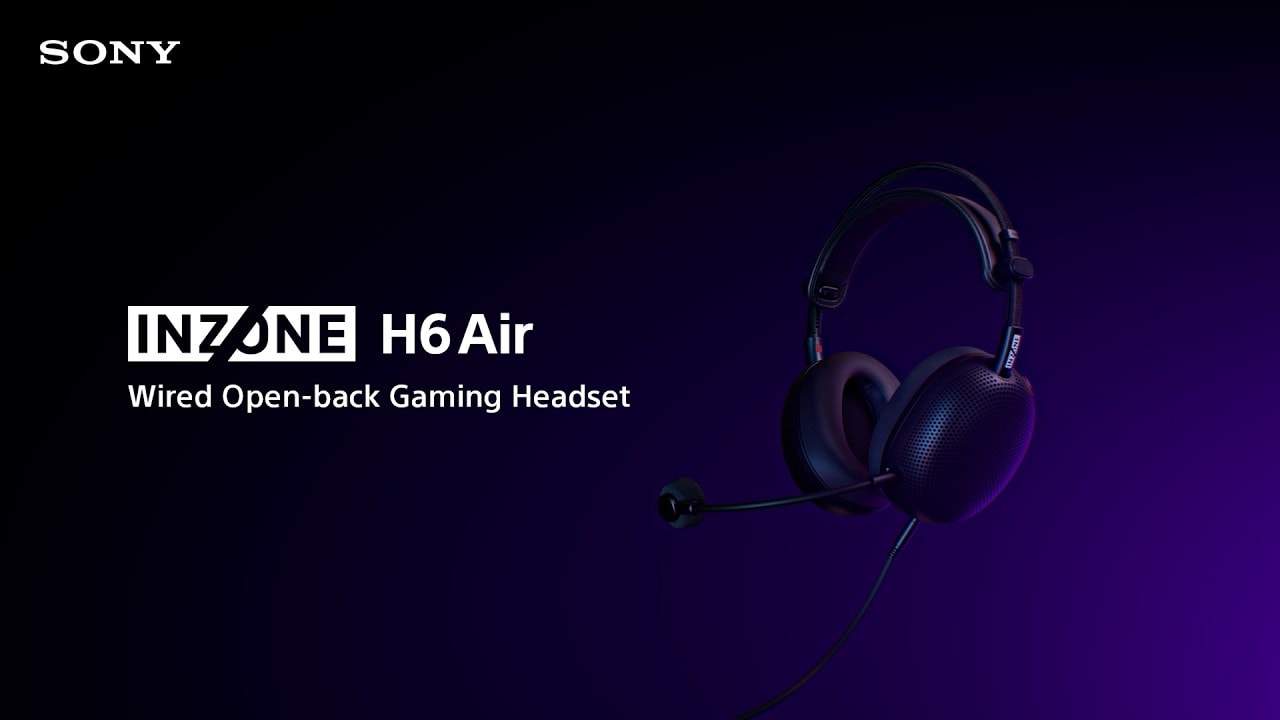 Sony Launches $199.99 INZONE H6 Air Open-Back Gaming Headset for RPGs