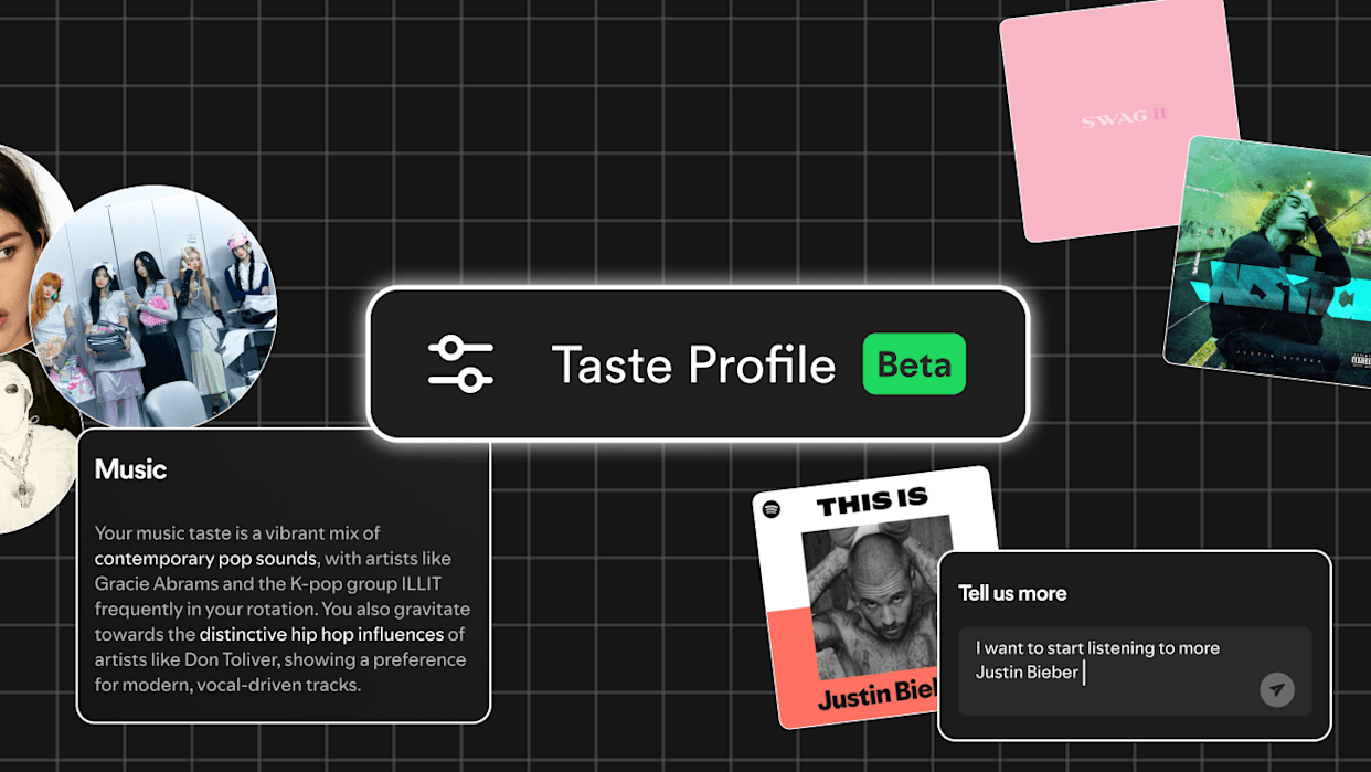 Spotify Announces AI-Powered Taste Profile Allowing Direct Algorithm Customization