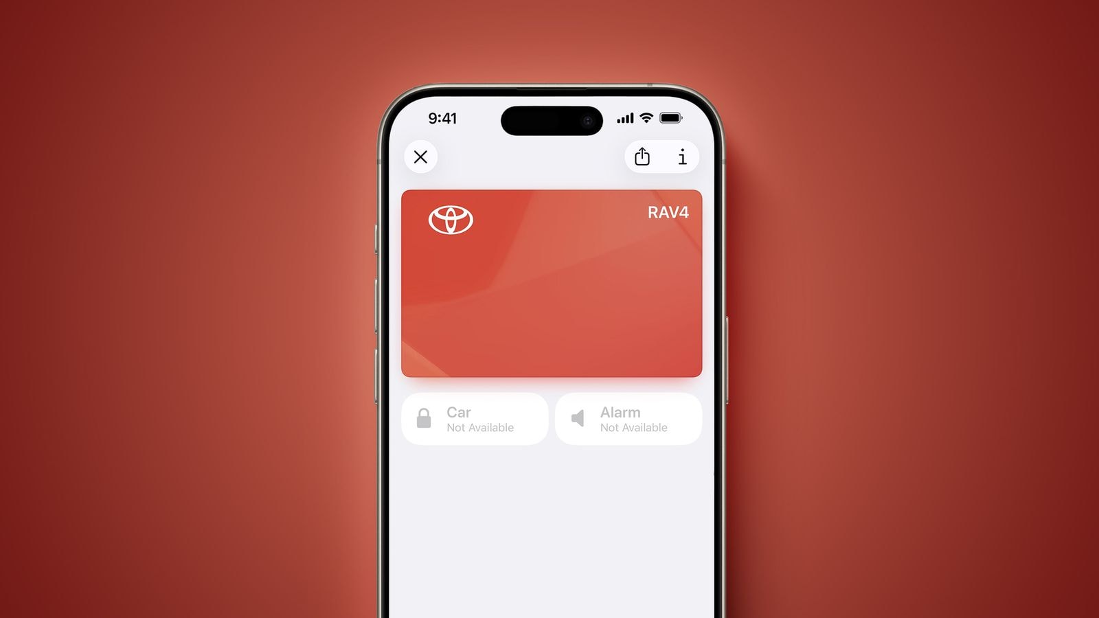 Toyota RAV4 2026 chính thức hỗ trợ Apple Car Key