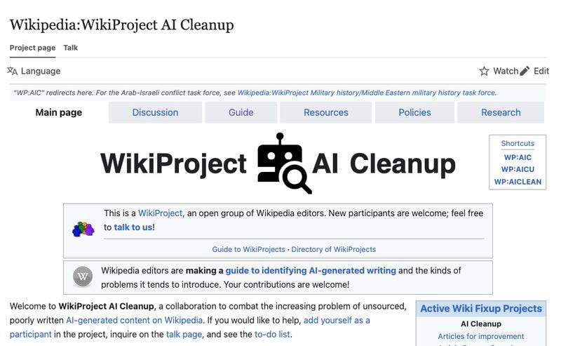 Wikipedia Volunteers Fight 300% Surge in AI Content