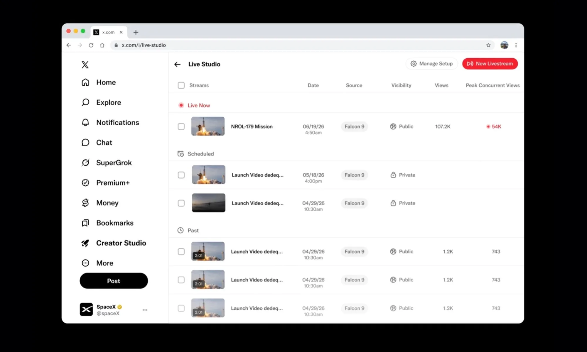X Launches 'Live Studio' with $1 Million Creator Fund to Compete in Live Streaming