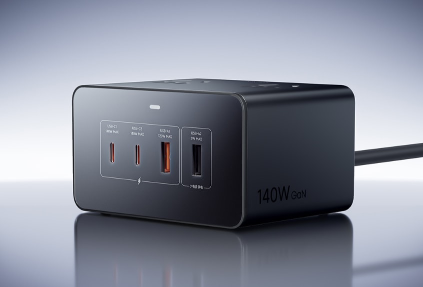 Xiaomi 140W Desk Charging Station: PD 3.1 Power and 8-Port Utility