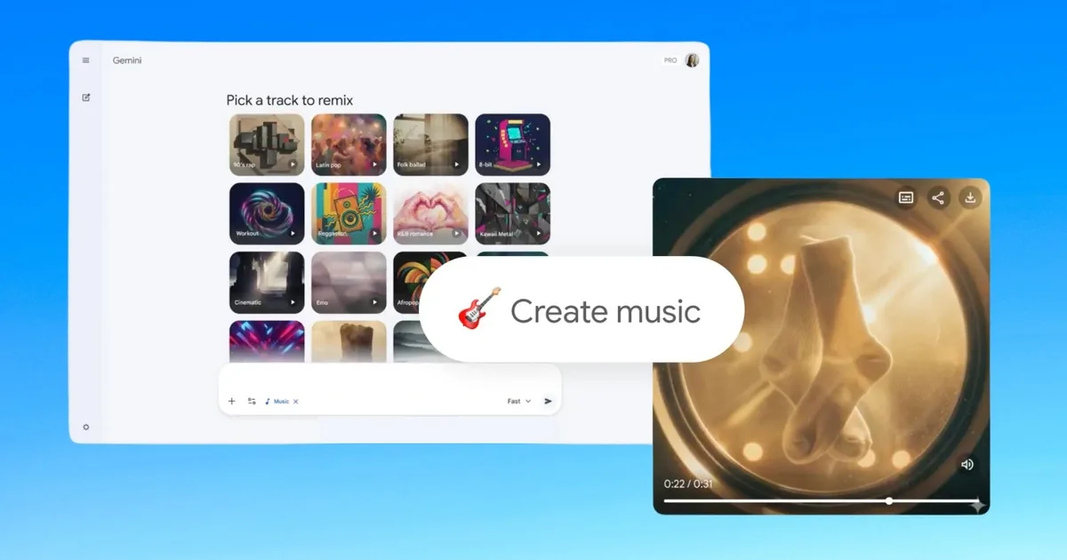 Google Brings Advanced Lyria 3.5 AI Music Model to Gemini App