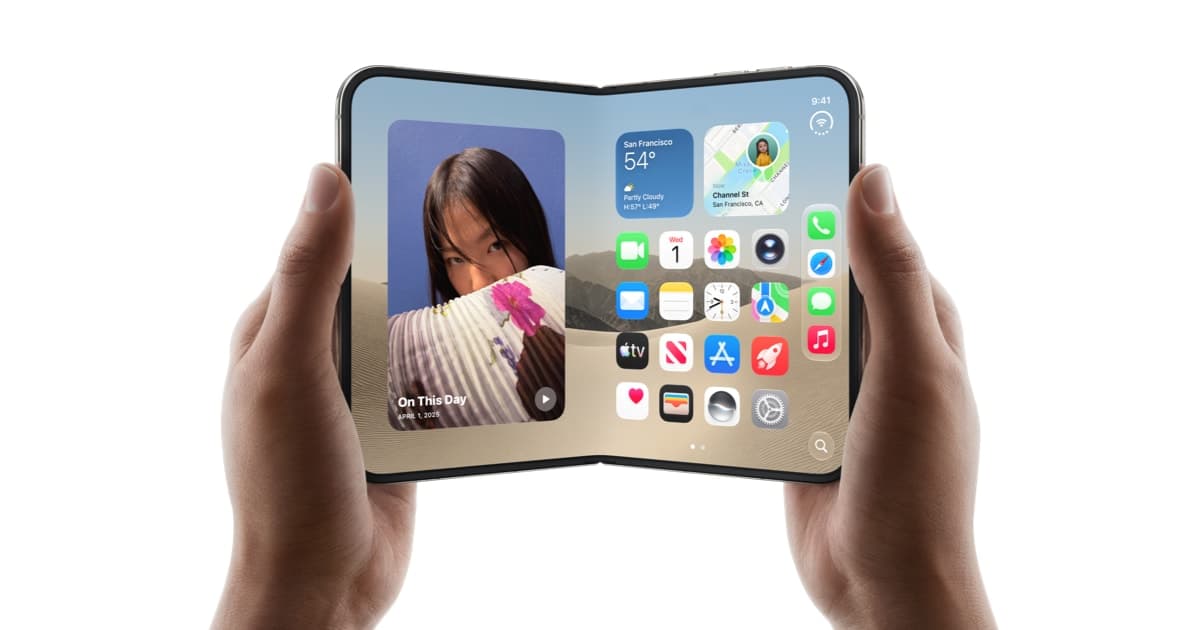 Apple enters the foldable market with the iPhone Duo