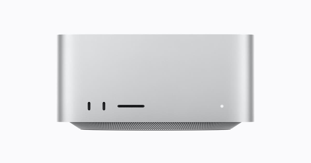 Apple Unveils Mac Studio with M5 Max and M5 Ultra