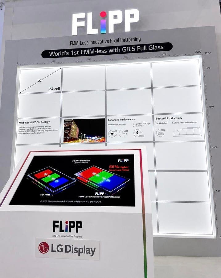 LG Display Unveils FLiPP OLED Technology With Increased Brightness and Lifespan