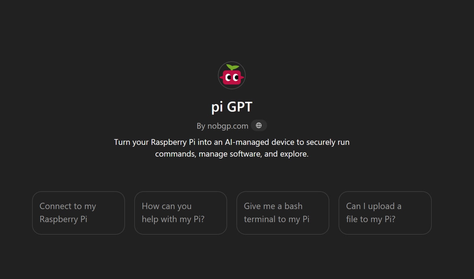 Pi GPT ra mắt công cụ biến Raspberry Pi thành thiết bị quản lý bởi AI