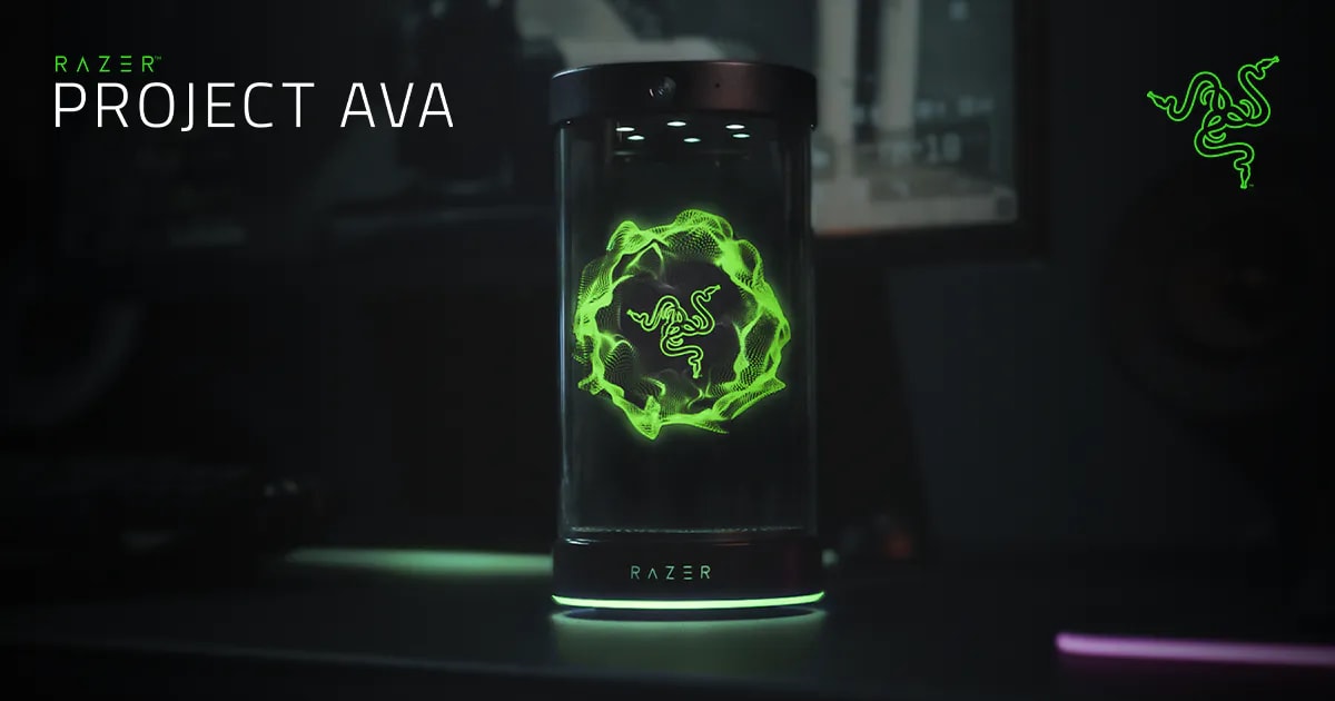 Razer launches Project Ava featuring a cylindrical 5.5-inch holographic AI companion powered by Grok