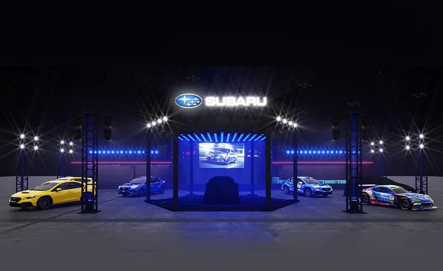 Subaru Unveils Endurance Racer, Street Models at TAS 2026
