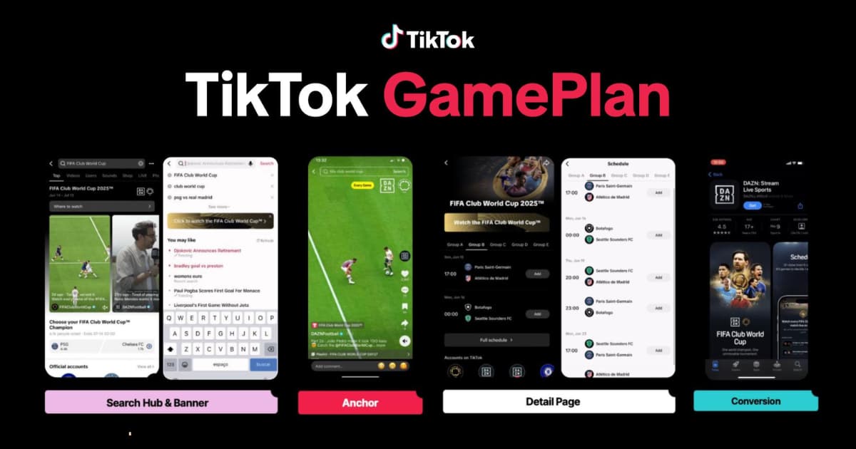 TikTok GamePlan launches to transform sports fan engagement through in-app ticketing and live data