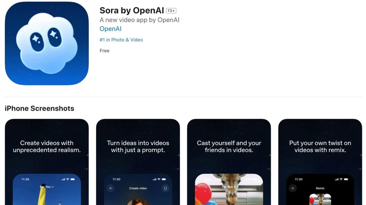 Sora 2 Clones Flood App Stores Globally Amidst Limited Official Access